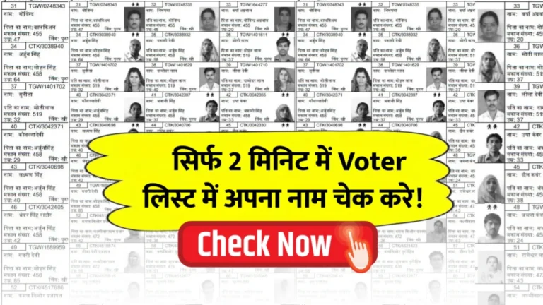 Voter List Name Check